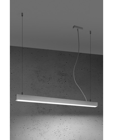 Lampa wisząca PINNE 90 biała 4000K Sollux TH.050