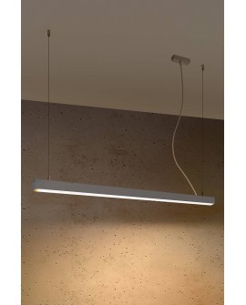 Lampa wisząca PINNE 117 szara 3000K Sollux TH.067