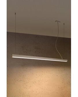 Lampa wisząca PINNE 150 biała 3000K Sollux TH.083