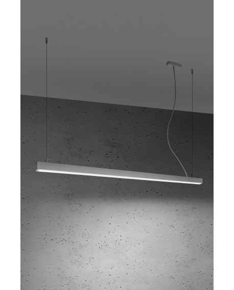 Lampa wisząca PINNE 150 biała 4000K Sollux TH.086