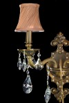 LAMPA ŚCIENNA KINKIET KRYSZTAŁOWY LUSSINARE W2