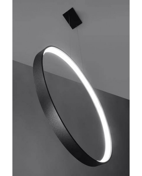 Lampa wisząca RIO 55 czarny LED 4000K Sollux TH.116