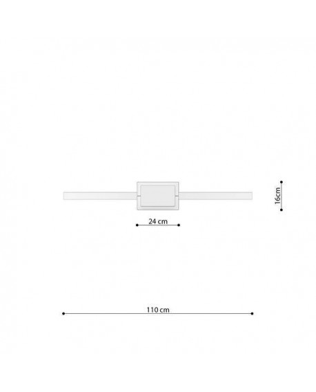 Lampa wisząca RIO 110 biały LED 3000K Sollux TH.121