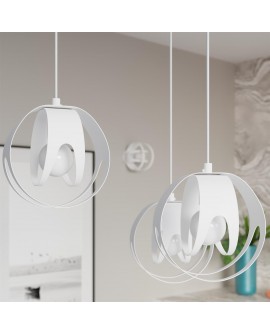 Lampa wisząca TULOS 1 biała Sollux SL.1083