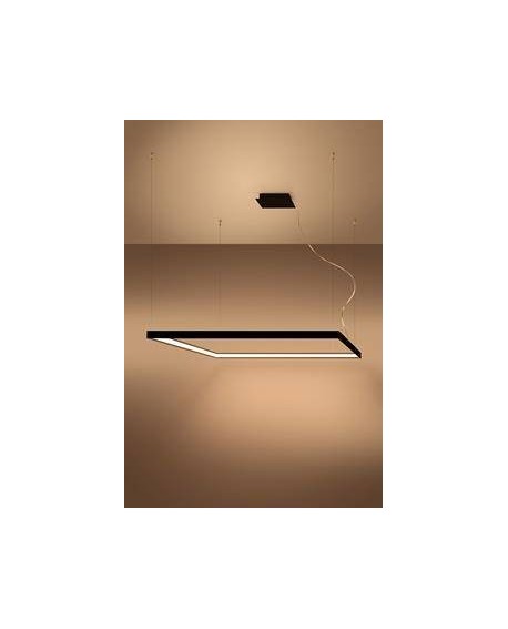 Żyrandol NELYA L czarny LED 3000K Sollux TH.154
