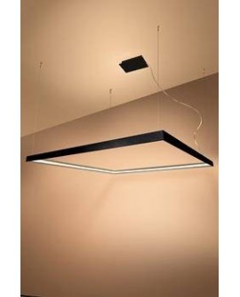 Żyrandol NELYA L czarny LED 3000K Sollux TH.154