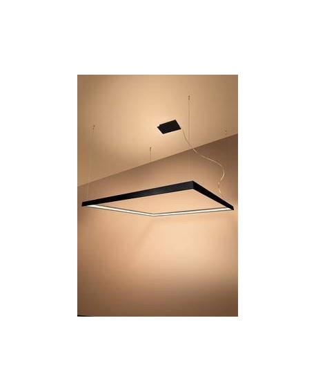 Żyrandol NELYA L czarny LED 3000K Sollux TH.154