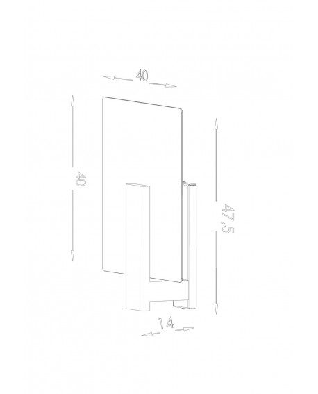 Plafon LAPPO wenge Sollux SL.1097