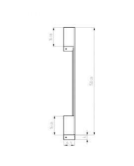 Kinkiet SAPPO L czarny LED 3000K Sollux TH.207