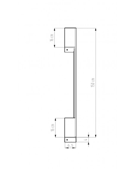 Kinkiet SAPPO L czarny LED 3000K Sollux TH.207