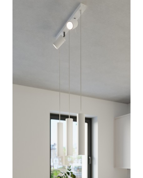 Lampa wisząca RING 3 biały Sollux SL.1098