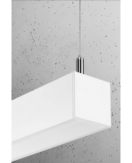 Lampa wisząca PINNE 200 biała 3000K Sollux TH.228