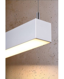 Lampa wisząca PINNE 200 biała 3000K Sollux TH.228