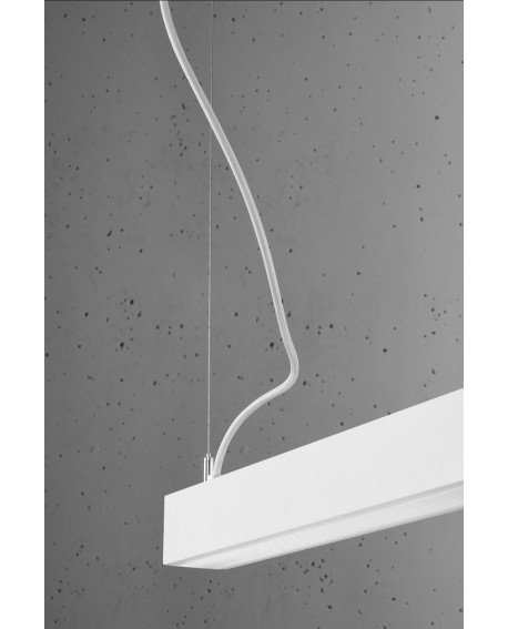 Lampa wisząca PINNE 200 biała 3000K Sollux TH.228