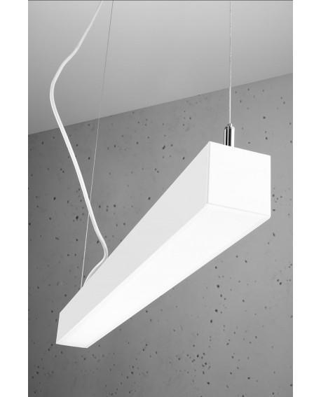 Lampa wisząca PINNE 200 biała 4000K Sollux TH.231