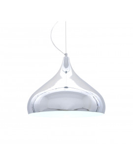 NOWOCZESNA LAMPA WISZĄCA CHROMOWANA FOLINA