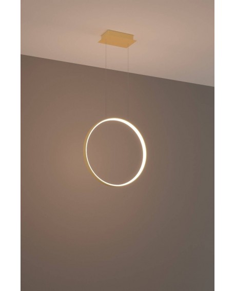 Lampa wisząca RIO 55 złota LED 3000K Sollux TH.220