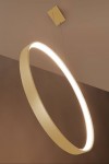 Lampa wisząca RIO 55 złota LED 3000K Sollux TH.220
