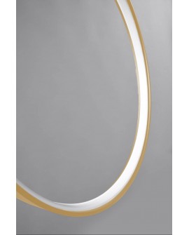 Lampa wisząca RIO 55 złota LED 3000K Sollux TH.220