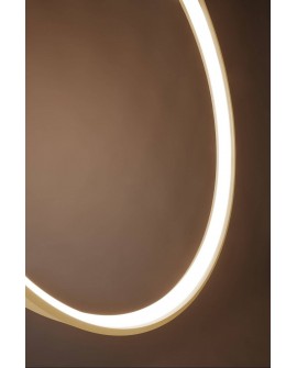 Lampa wisząca RIO 55 złota LED 3000K Sollux TH.220