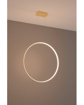 Lampa wisząca RIO 78 złota LED 3000K Sollux TH.175