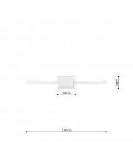 Lampa wisząca RIO 110 złota LED 3000K Sollux TH.179