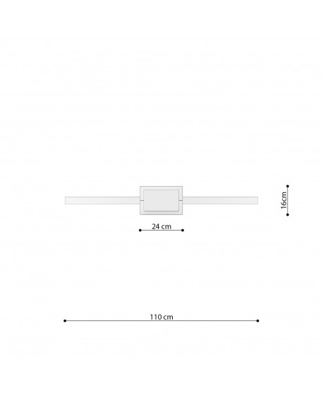 Lampa wisząca RIO 110 złota LED 3000K Sollux TH.179