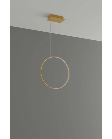 Lampa wisząca RIO 55 złota LED 4000K Sollux TH.221