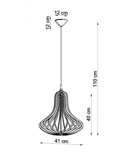 Lampa wisząca ELZA Sollux SL.0641