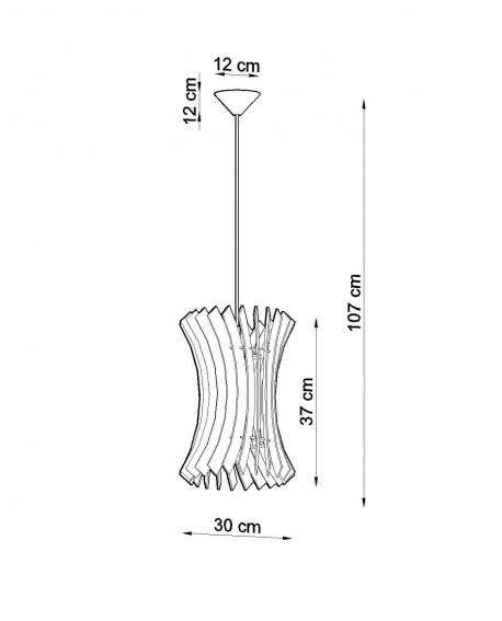 Lampa wisząca ORIANA Sollux SL.0642