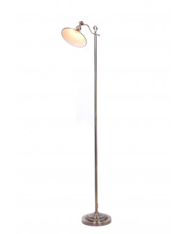 LAMPA STOJĄCA PODŁOGOWA MOSIĘŻNA AMOS