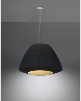 Żyrandol BELLA 60 czarny Sollux SL.0734