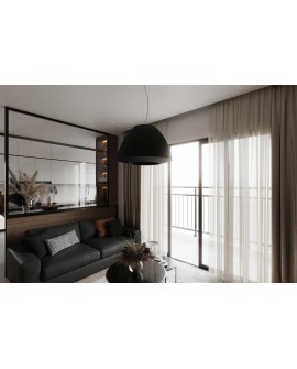 Żyrandol BELLA 60 czarny Sollux SL.0734