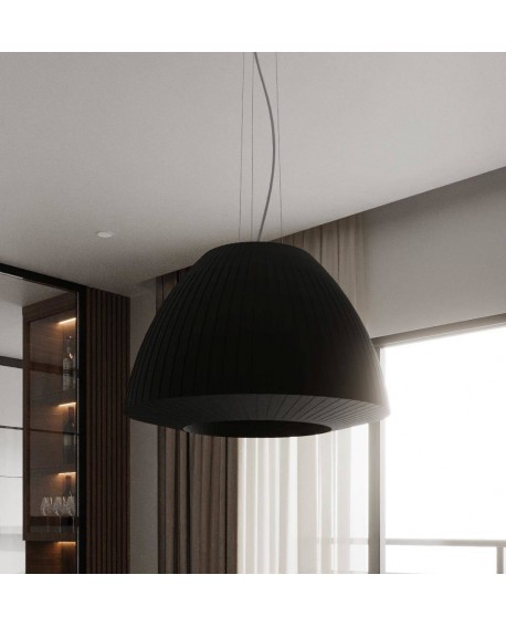 Żyrandol BELLA 60 czarny Sollux SL.0734