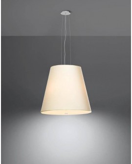 Żyrandol GENEVE 50 biały Sollux SL.0735