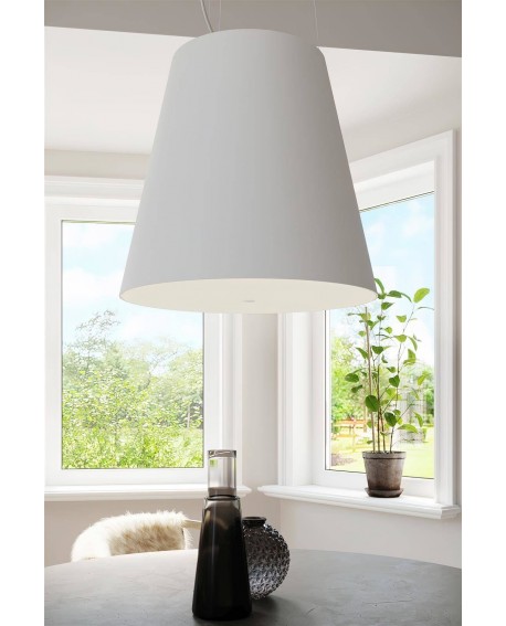 Żyrandol GENEVE 50 biały Sollux SL.0735