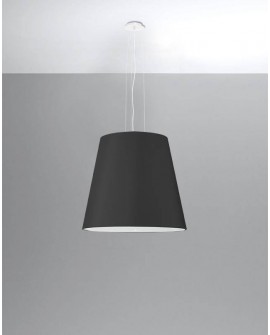 Żyrandol GENEVE 50 czarny Sollux SL.0736