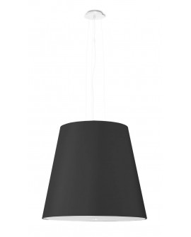 Żyrandol GENEVE 50 czarny Sollux SL.0736