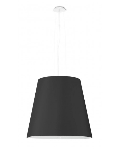 Żyrandol GENEVE 50 czarny Sollux SL.0736