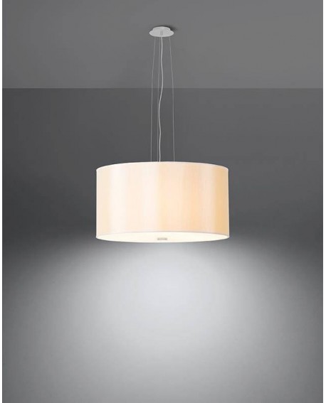 Żyrandol OTTO 50 biały Sollux SL.0743