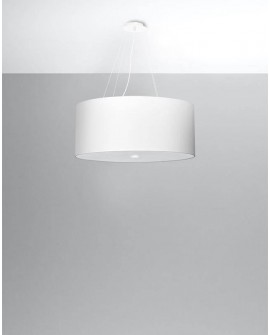 Żyrandol OTTO 60 biały Sollux SL.0787