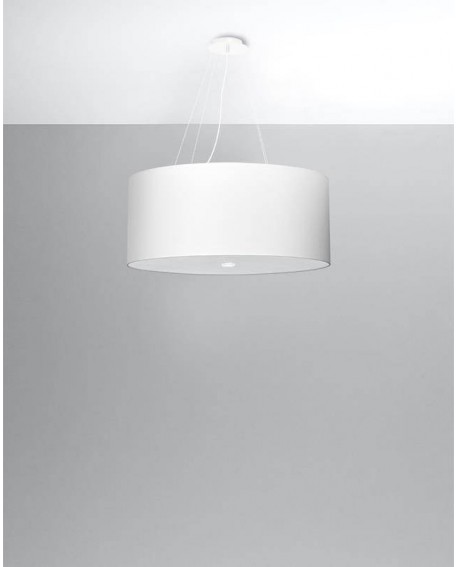 Żyrandol OTTO 60 biały Sollux SL.0787