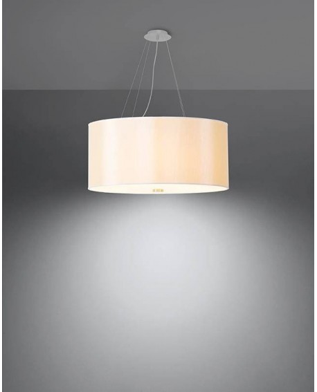 Żyrandol OTTO 60 biały Sollux SL.0787