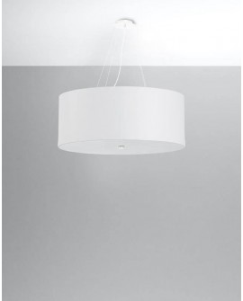 Żyrandol OTTO 70 biały Sollux SL.0789