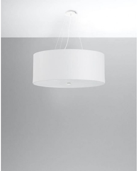 Żyrandol OTTO 70 biały Sollux SL.0789