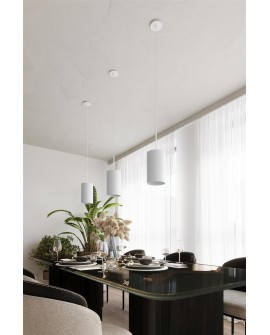 Żyrandol OTTO 70 biały Sollux SL.0789