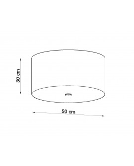 Plafon OTTO 50 biały Sollux SL.0745