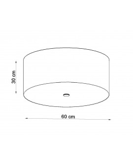 Plafon OTTO 60 biały Sollux SL.0791