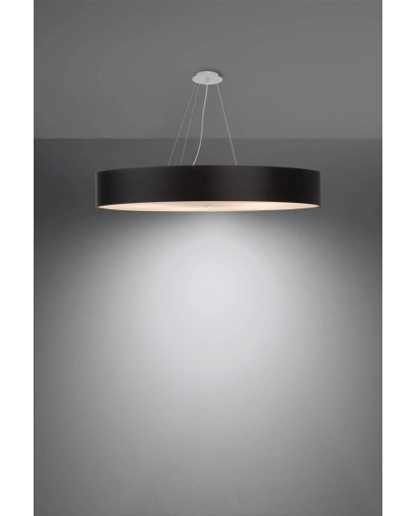 Żyrandol SKALA 100 czarny Sollux SL.0808