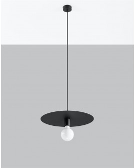 Lampa wisząca FLAVIO czarna Sollux SL.0853